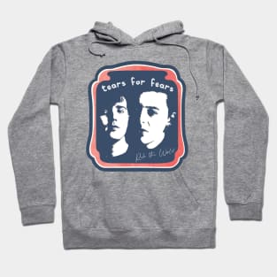 Tears For Fears Design / Vintage-Style 80s Hoodie